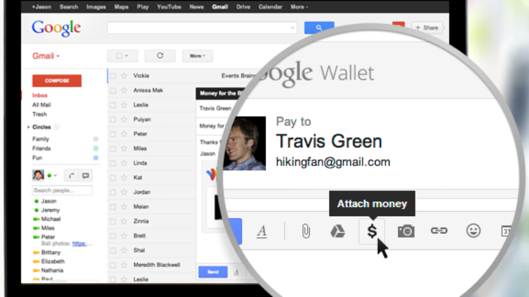 Artık Gmail İle Arkadaşlarınıza Para Da Gönderebileceksiniz !